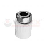 Муфта комб. с накид/гайкой ПП ВР D25-1 PRO AQUA (100)