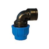 Уголок обжим 20*3/4 внутр ПНД PN16 (54гр) (30/180)