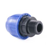 Муфта обжим ф40*1«»1/4 нар ПНД PN16 (74гр) (1/75)
