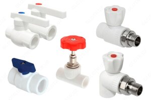Краны, вентили, фильтры PPR
