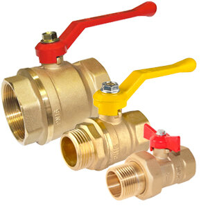 Краны шаровые латунные