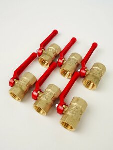 Краны латунные ГАЛЛОП