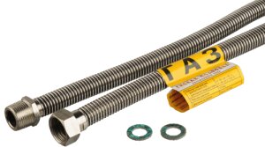 Подводка для газа сильфонная