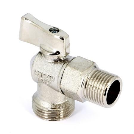 Кран д/стир.маш угл 1/2нар*3/4нар с отраж/матовый BL5809A ТИМ