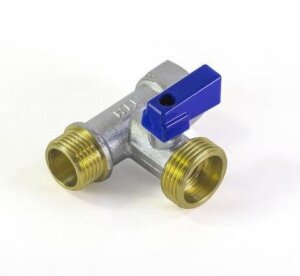 Кран 3-проход. 1/2вн*3/4нар*1/2нар BL5807 ТИМ