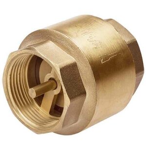 Обратный клапан 1/2" г/г латунь корот. JH1010std ТИМ