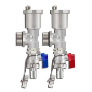 Набор д/кол группы (тройник+воздухоотв+слив кран) для подачи и обратного контура М306-4 ТИМ