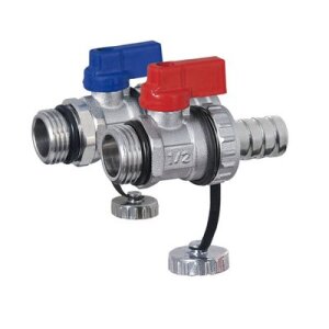 Кран слив со штуцером и загл 1/2 М310-2А ТИМ (пара)