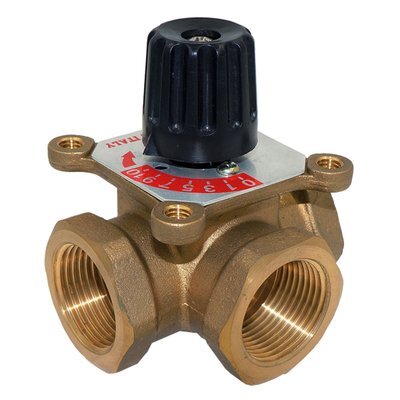 Кран трехход распред 1" BL3804 ТИМ