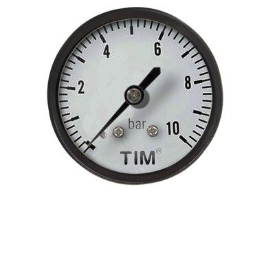 Манометр 6 бар аксиальн 1/4"НР (Y-50T-6) ТИМ