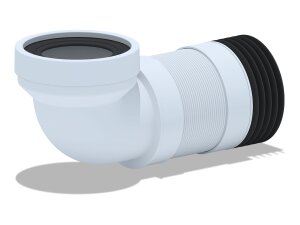 АНИ Удлинитель гибкий д/унитаза диаметр 110м*90 (дл.250-450)  (К719R)