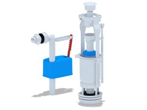 АНИ Арматура к бачку б/подвод кнопка ЭКОНОМ (WC6050)