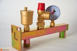 Группа безопасности  3/4" с настенным креплением JH1021-3 ТИМ