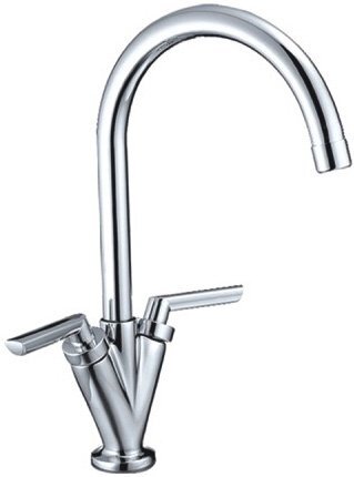 Смес. д/кухни 1/2 кер/шпилька выс/изл HB4098