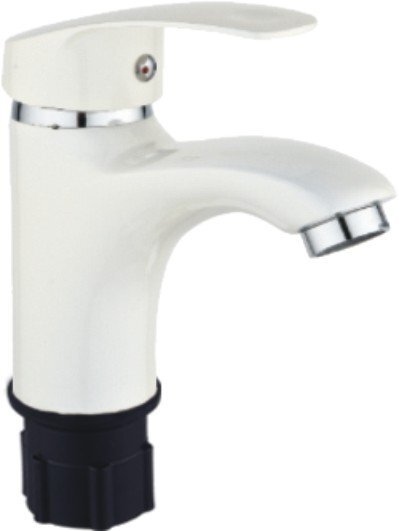 Смес. д/раковины шар/гайка ф35 ЭВЕРЕСТ В10-2127 белый