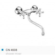 Смес. настенный 1/2 кер крест CN4608