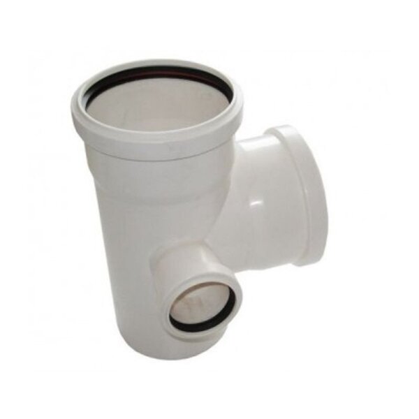 ПП Крестовина  110*50 лев лит (2-х плоск) БЕСШУМКА ДИГОР