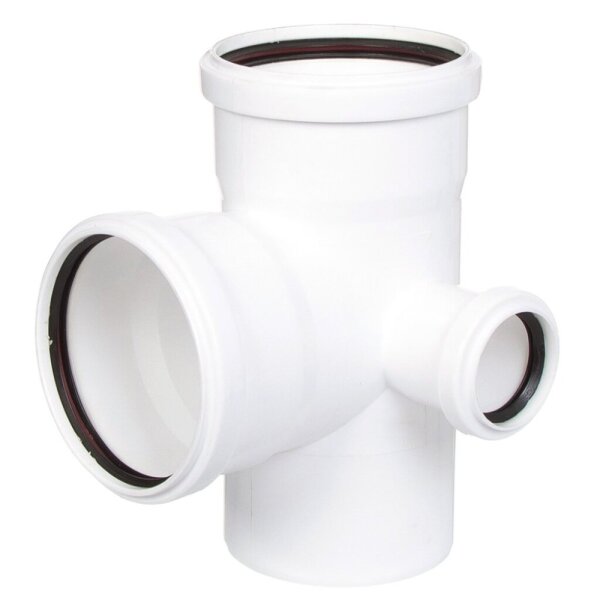 ПП Крестовина  110*50 прав лит (2-х плоск) БЕСШУМКА ДИГОР