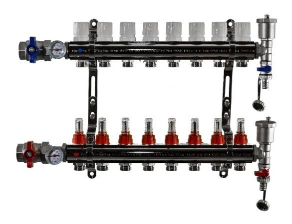 Коллект/группа 1" 8 выходов (полный комплект) КА008 ТИМ