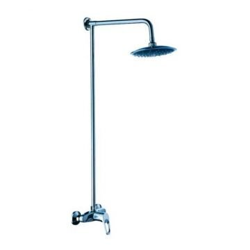 Смес. д/ванны с душ/стойкой шар (душ стационарный) ЭВЕРЕСТ В35-028