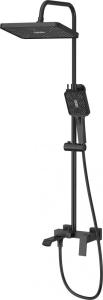 Смес. д/ванны с душ/стойкой шар HB24575-7 черный