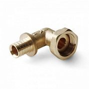 Угольник с накидной гайкой 25х3/4 (д/трубы толщ 3,5)