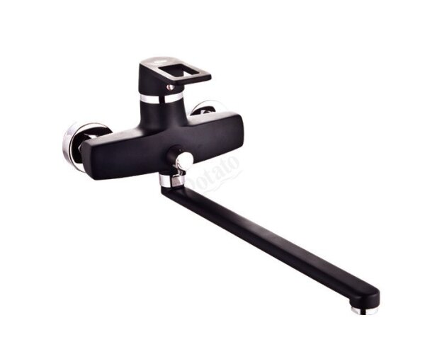 Смес. д/ванны/шар дивестор в корпусе ф40 (35F) Р2230-6 черный