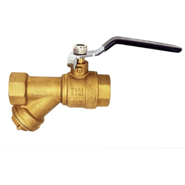 Кран фильтр 1/2" г/г рычаг BL7800A ТИМ