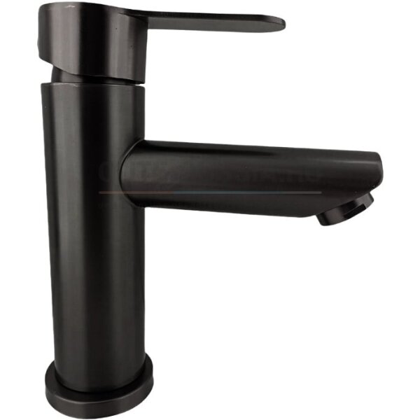 Смес. д/раковины шар/гайка ф35 T40101Y графит НЕРЖ