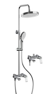 Смес. д/ванны с душ/стойкой шар HB24553