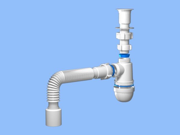 АНИ Сифон ВАРЯГ 1 1/2*50 с г/тр 40*50 (С 5010)