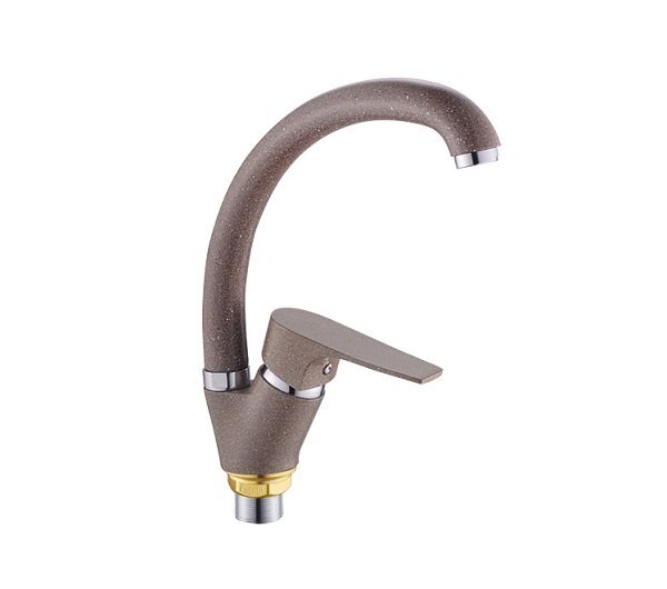 Смес. д/кухни бок/руч шар/гайка ф35 Р59222-15 кофейный