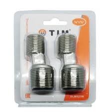 Эксцентрик 1/2М*3/4М никель/блистер (пара) (SLM023N) ТИМ