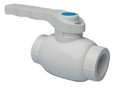 Кран шар. ПП D40 SANLUX (сталь.шар)