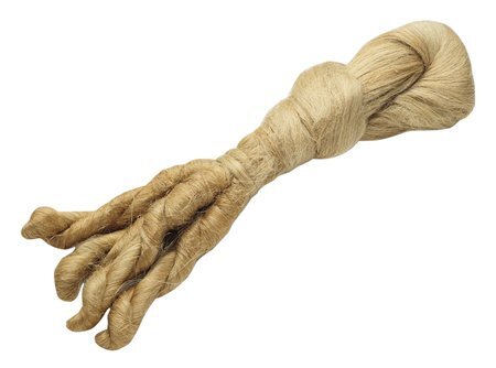 Лен чесаный 200г (коса) (пакет) (1/35 коробка) (1/125 мешок)