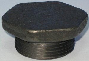 Пробка д/чуг рад глух., прав