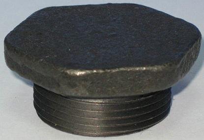 Пробка д/чуг рад глух., прав