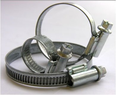 Хомут сталь (16-25мм) 8мм