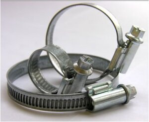 Хомут сталь (28-48мм) 12,7мм