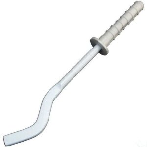 Кронштейн д/радиат с дюб (7*250) штырьевой удлинен (80шт/уп) (т/о упак) ПЛОСКИЙ