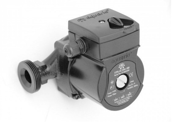 Насос циркуляционный с гайками 3-хскор Aquario AC 254-180