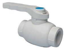 Кран шар. ПП D25 SANLUX (сталь.шар)