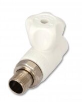 Кран шар. ПП прям. д/радиат. НР D25-3/4 KALDE