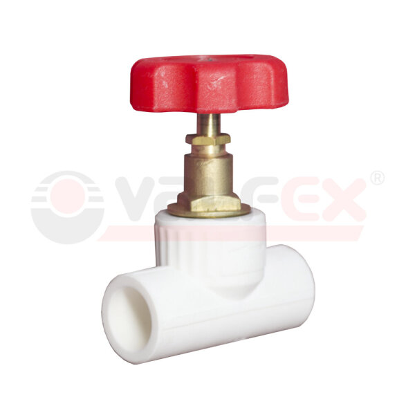Вентиль ПП D20 VALFEX 90гр
