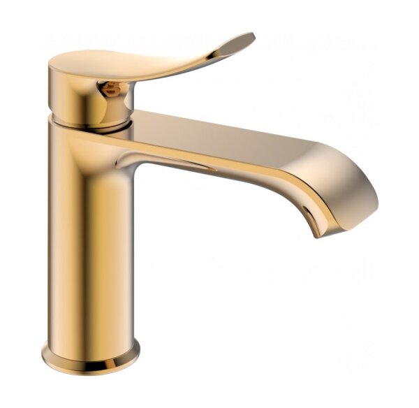 Смес. д/раковины шар/шпилька ф35 HB10553-5 литой золотой