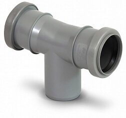 ПП Тройник 50*50*90* ДВУХРАСТРУБНЫЙ