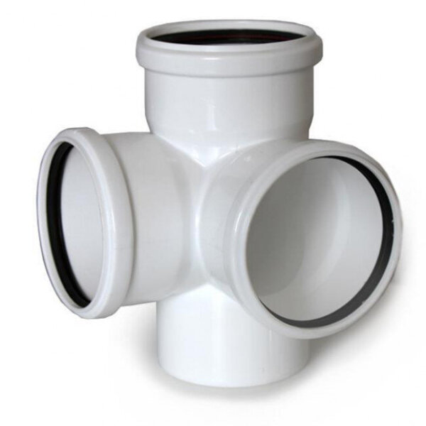 ПП Крестовина  110*110*90 (2-х плоск) БЕСШУМКА ДИГОР