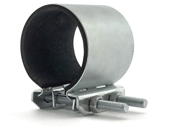 Хомут ремонт.оцинк усилен. 1 1/2" (45-53) LUXFA