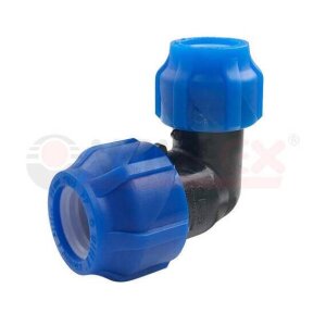 Уголок  обжим ф50*90 ПНД VALFEX