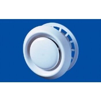 Анемостат приточно-вытяжн регулир с фланцем АБС D100 (10АПВП)